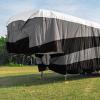 image:imageCamco ULTRAGuard Supreme RV Cover  Fits Fifth Wheel Trailers 3740ft Shelter Your RV from The Elements  Near Custom Fit Camper Cover Features Covered Air Vents amp Rear Cinching Straps 5615231  34