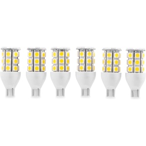 image:imageCamco 921 T10 Wedge LED Bulb with 27 Diodes  Replacement Light Bulb for OEM RV Applications  Features a 30000 Hour Life Expectancy  6 Pack 54635