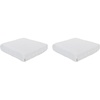 image:imageCamco RV Vent Insulator  Fits 14Inch x 14Inch Vent  Machine Washable  2Pack 45198White2pack wo Reflection
