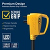 image:imageCamco Power Grip RV 12 30Amp Circuit Analyzer Dogbone  Features Integrated Surge Protection amp Fault Indication 12 30Amp Male to 15Amp Female 125V  1875W 55461